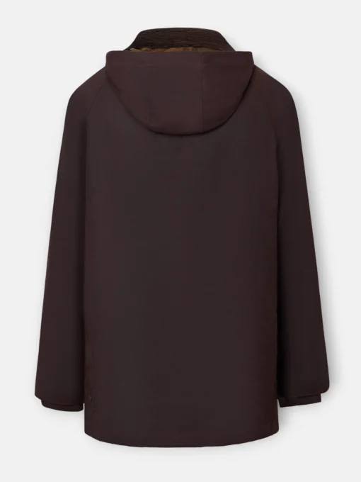 Silbon Smart Casual·Abrigos Y Cazadoras-Abrigo clasico encerado marron oscuro Marron oscuro