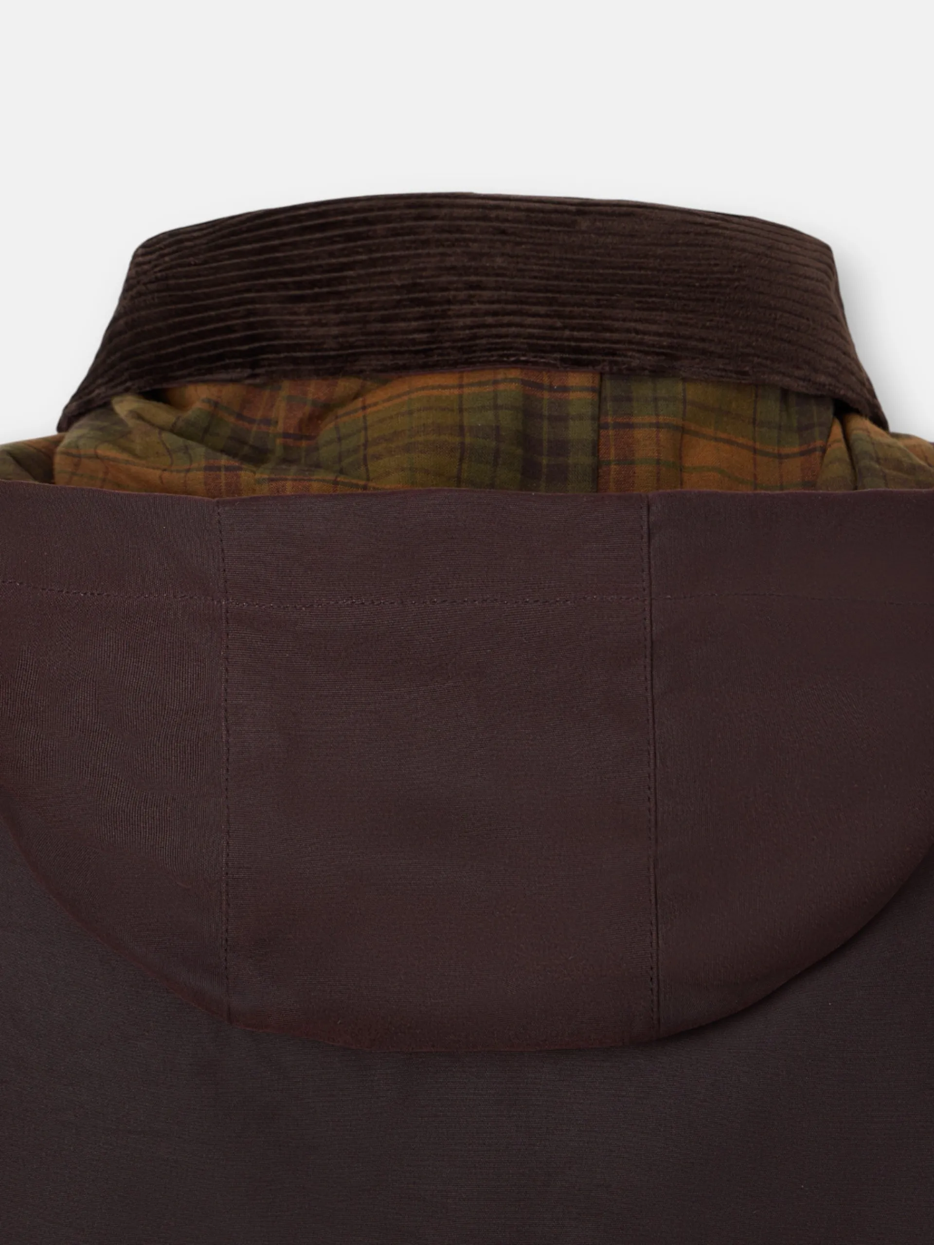 Silbon Smart Casual·Abrigos Y Cazadoras-Abrigo clasico encerado marron oscuro Marron oscuro