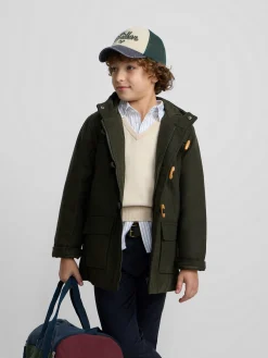 Silbon Abrigos Y Exterior-Abrigo kids clasico Verde