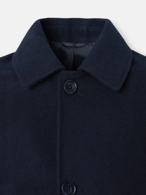 Silbon Smart Casual·Abrigos Y Cazadoras-Abrigo recto azul marino Azul marino