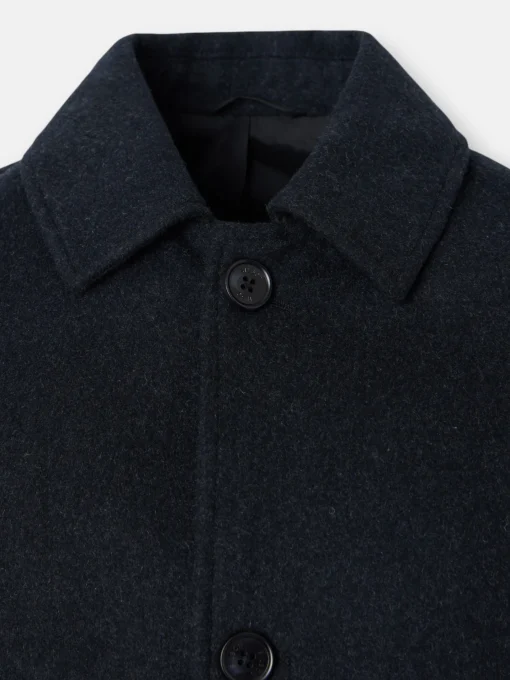 Silbon Smart Casual·Abrigos Y Cazadoras-Abrigo recto gris oscuro Gris oscuro
