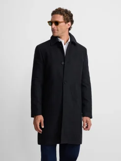 Silbon Smart Casual·Abrigos Y Cazadoras-Abrigo recto gris oscuro Gris oscuro