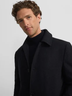 Silbon Smart Casual·Abrigos Y Cazadoras-Abrigo recto gris oscuro Gris oscuro