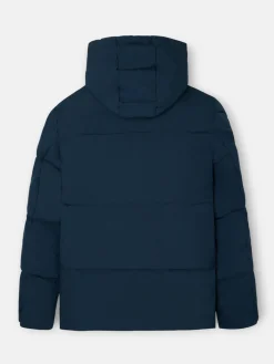 Silbon Smart Casual·Abrigos Y Cazadoras-Abrigo tecnico capucha warm Marino