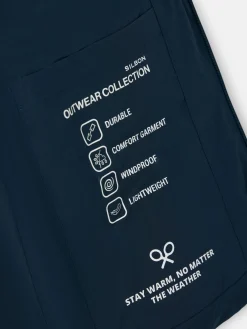 Silbon Smart Casual·Abrigos Y Cazadoras-Abrigo tecnico capucha warm Marino