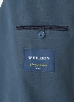 Silbon Formal Y Etiqueta·Americanas-Americana casual cruzada Azul