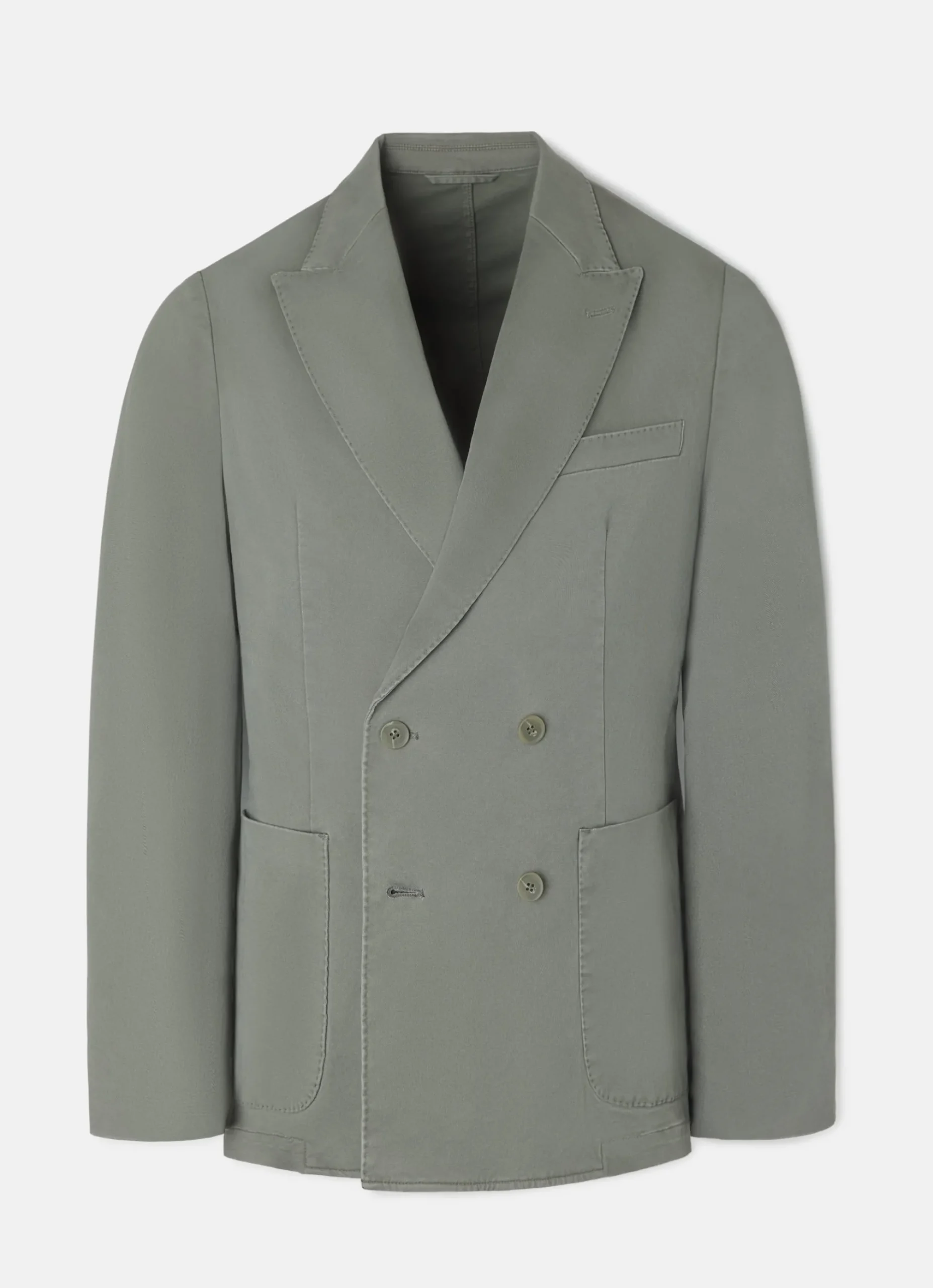 Silbon Formal Y Etiqueta·Americanas-Americana casual cruzada Verde