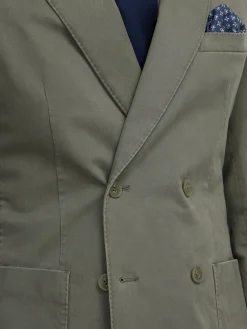 Silbon Formal Y Etiqueta·Americanas-Americana casual cruzada Verde