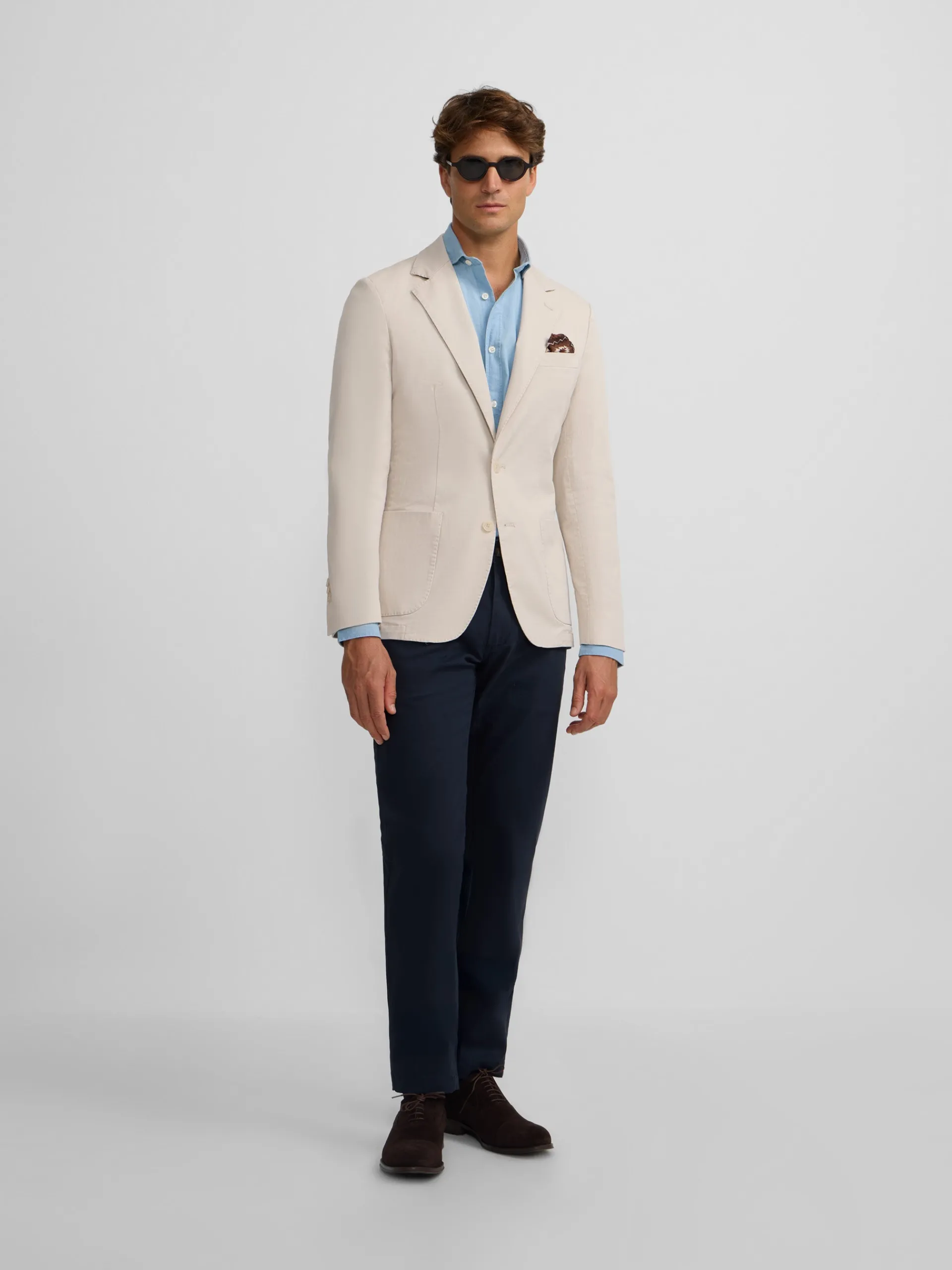 Silbon Formal Y Etiqueta·Americanas-Americana casual Piedra