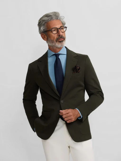 Silbon Formal Y Etiqueta·Americanas-Americana casual Verde