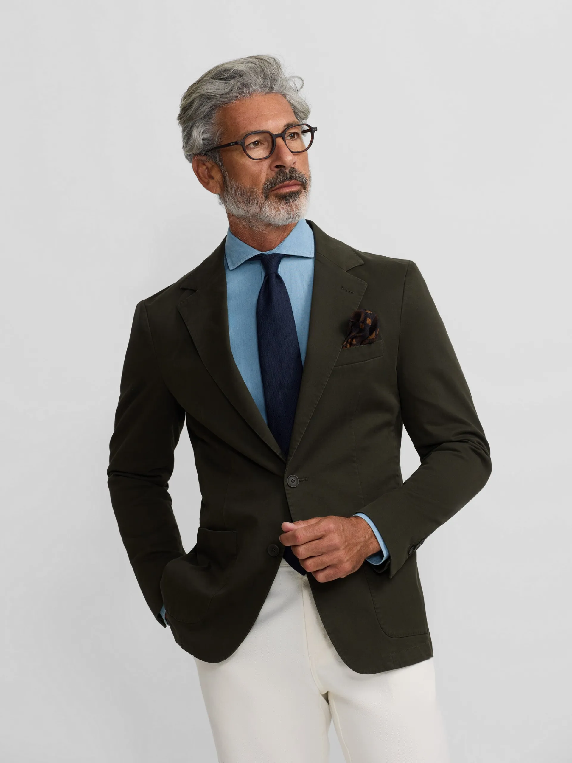 Silbon Formal Y Etiqueta·Americanas-Americana casual Verde