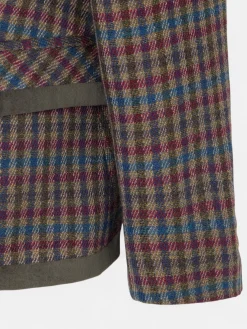 Silbon Americanas-Americana cruzada clasica cuadros s Verde