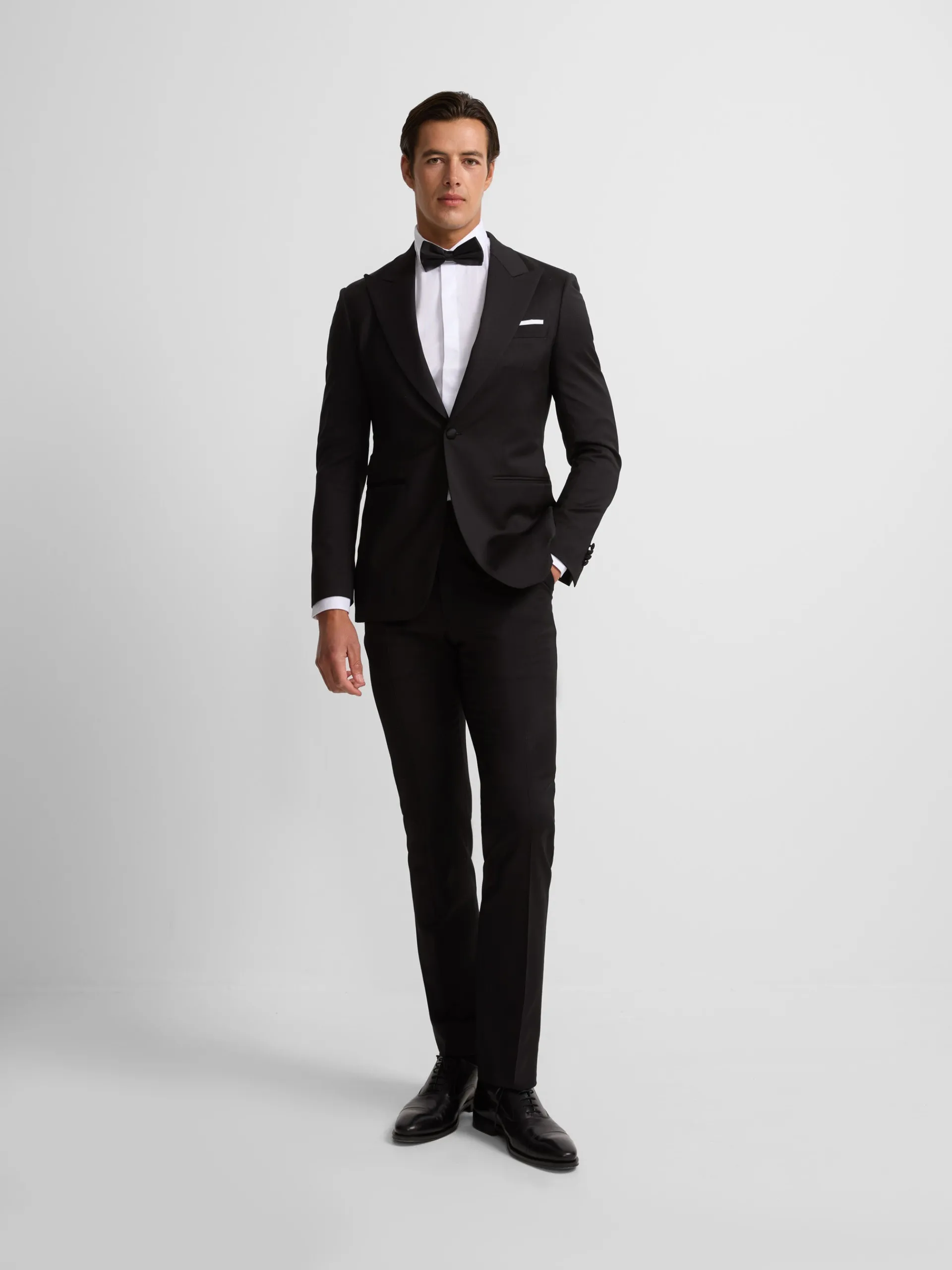 Silbon Formal Y Etiqueta·Chaqués Y Esmoquin-Americana esmoquin classic Negro
