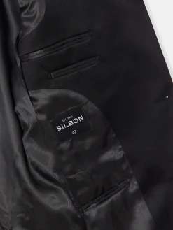 Silbon Formal Y Etiqueta·Chaqués Y Esmoquin-Americana esmoquin classic Negro