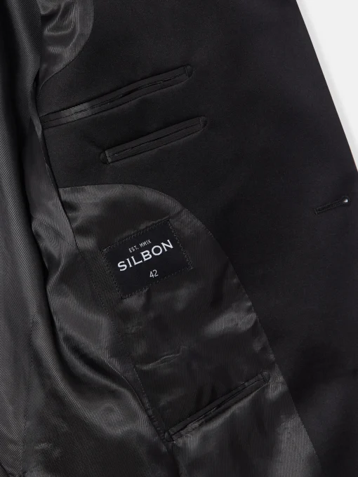 Silbon Formal Y Etiqueta·Chaqués Y Esmoquin-Americana esmoquin classic Negro