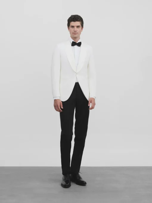 Silbon Formal Y Etiqueta·Chaqués Y Esmoquin-Americana esmoquin Blanco