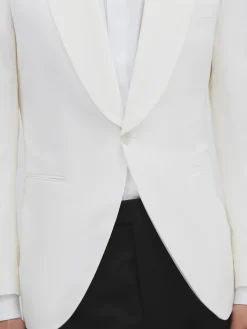 Silbon Formal Y Etiqueta·Chaqués Y Esmoquin-Americana esmoquin Blanco