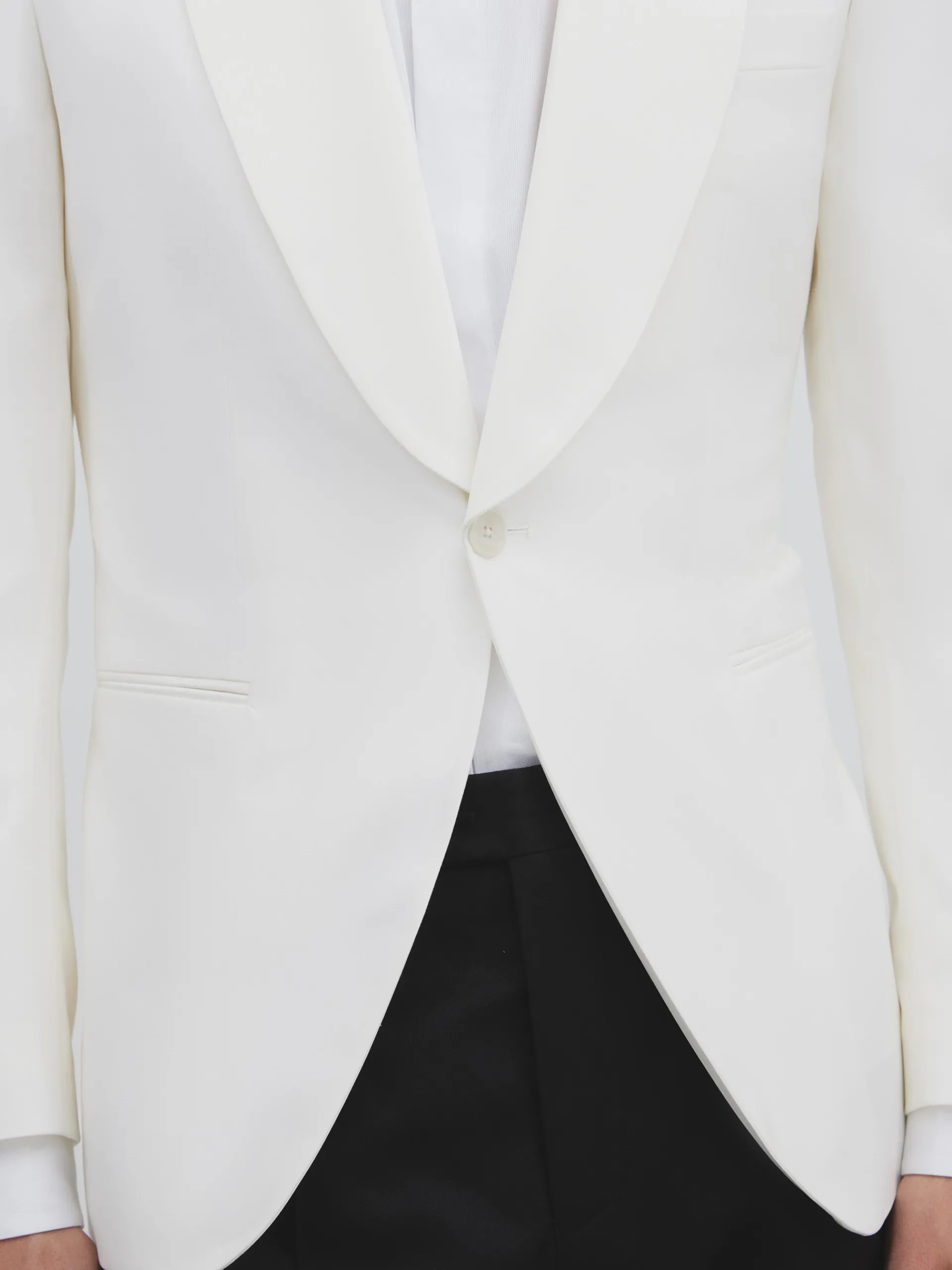 Silbon Formal Y Etiqueta·Chaqués Y Esmoquin-Americana esmoquin Blanco