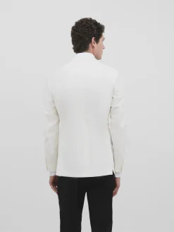 Silbon Formal Y Etiqueta·Chaqués Y Esmoquin-Americana esmoquin Blanco