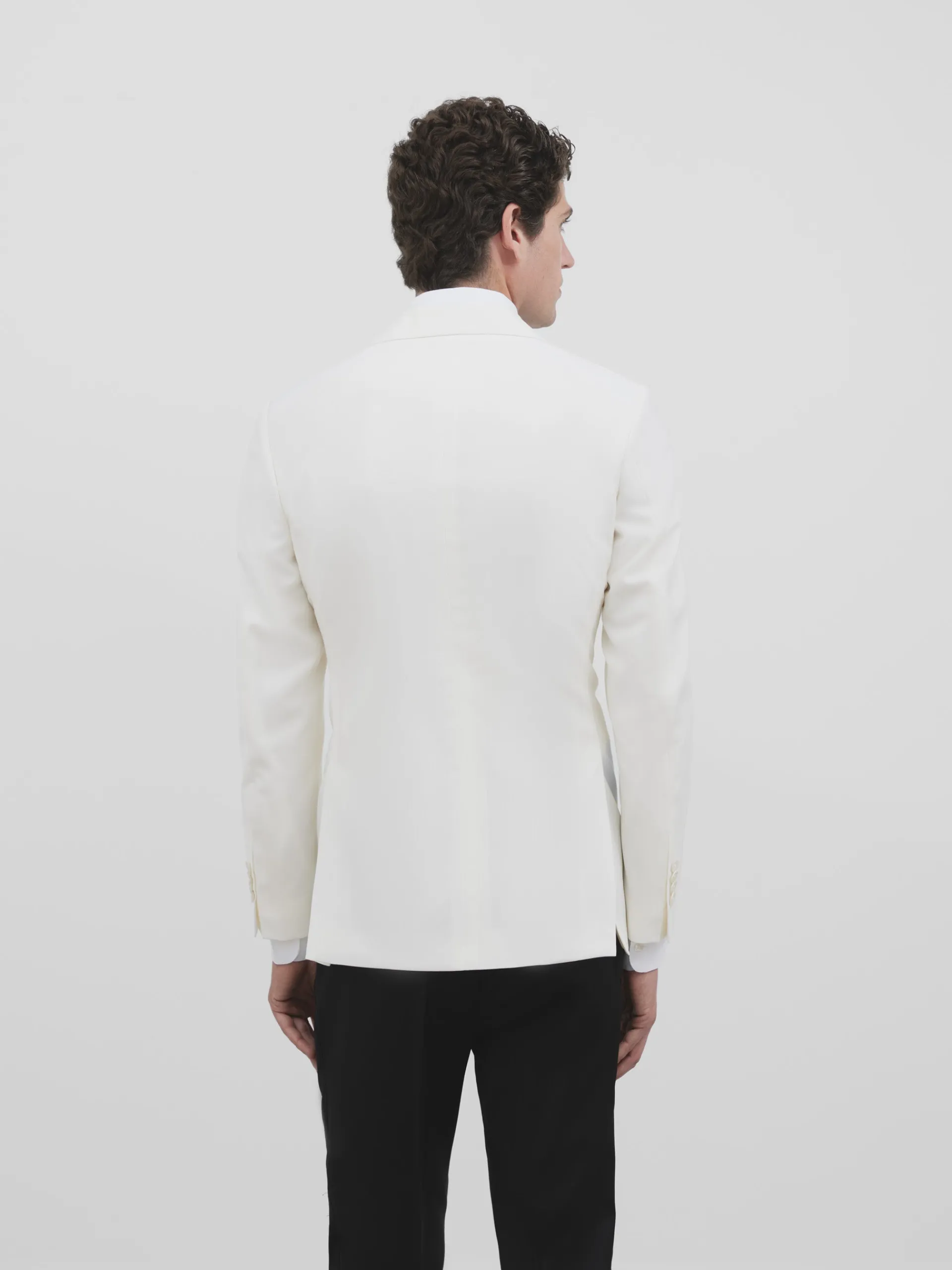 Silbon Formal Y Etiqueta·Chaqués Y Esmoquin-Americana esmoquin Blanco