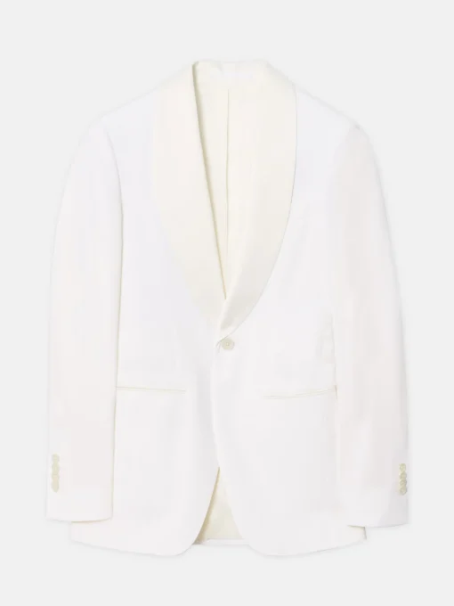 Silbon Formal Y Etiqueta·Chaqués Y Esmoquin-Americana esmoquin Blanco