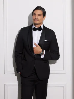 Silbon Formal Y Etiqueta·Chaqués Y Esmoquin-Americana esmoquin Negro