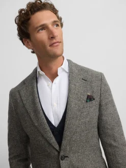 Silbon Formal Y Etiqueta·Americanas-Americana espiga Gris