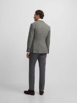 Silbon Formal Y Etiqueta·Americanas-Americana espiga Gris
