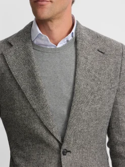 Silbon Formal Y Etiqueta·Americanas-Americana espiga Gris