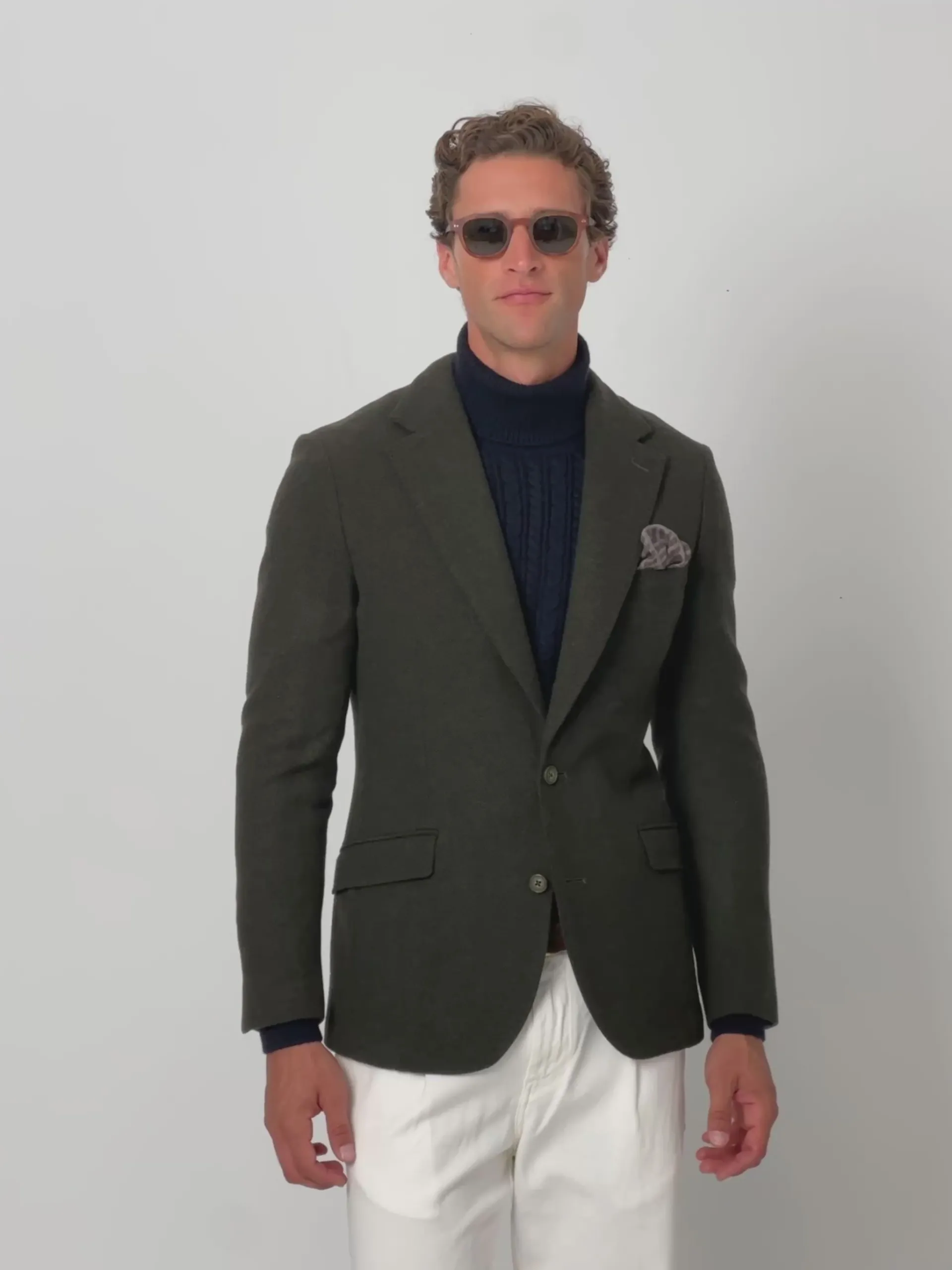 Silbon Formal Y Etiqueta·Americanas-Americana espiga Verde