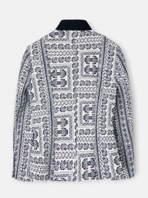 Silbon Americanas-Americana jacquard motivos azul marino Azul marino