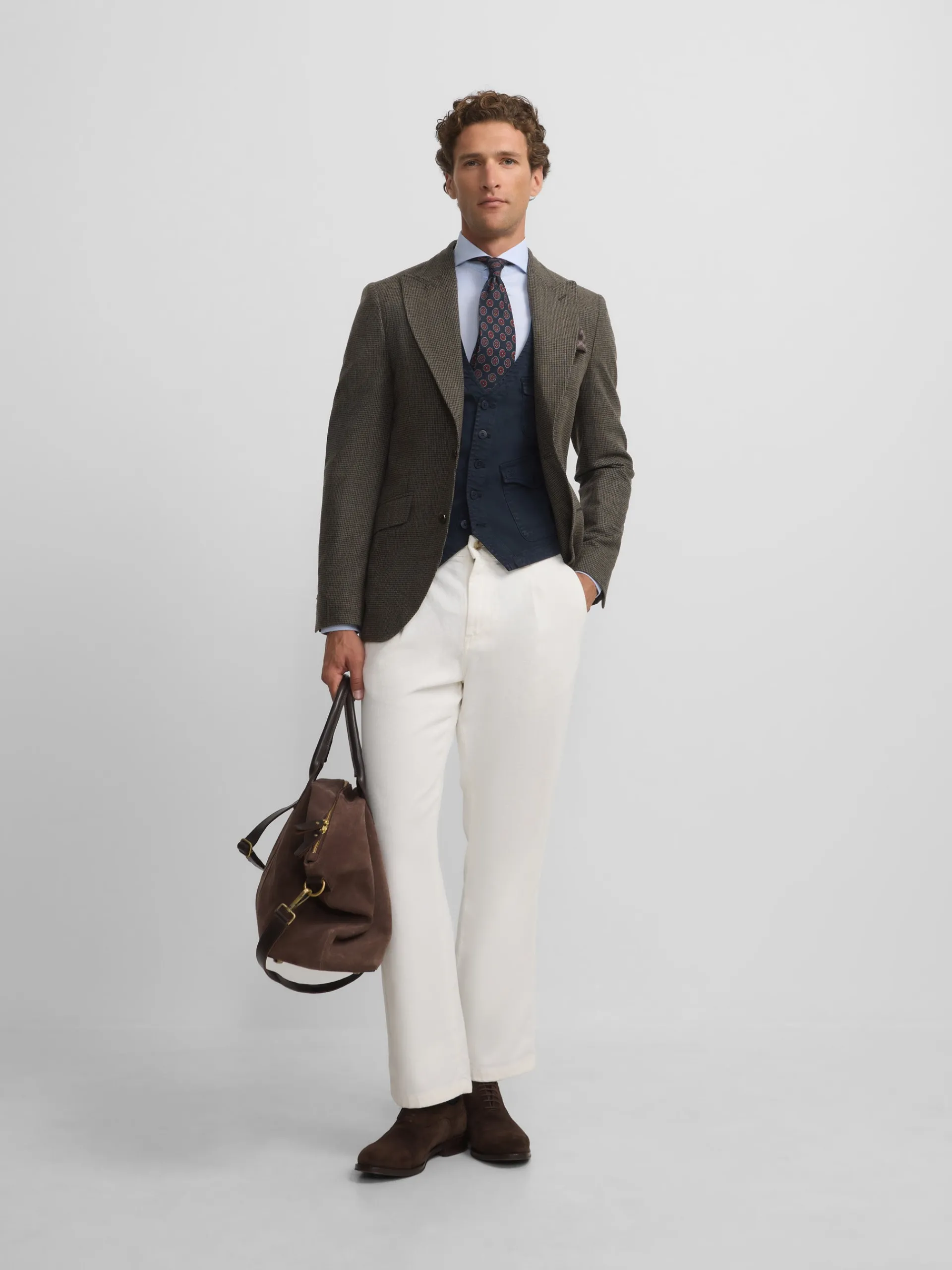 Silbon Formal Y Etiqueta·Americanas-Americana pata de gallo Verde