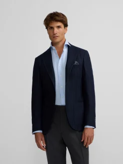 Silbon Formal Y Etiqueta·Americanas-Americana raya diplomatica azul marino Azul marino