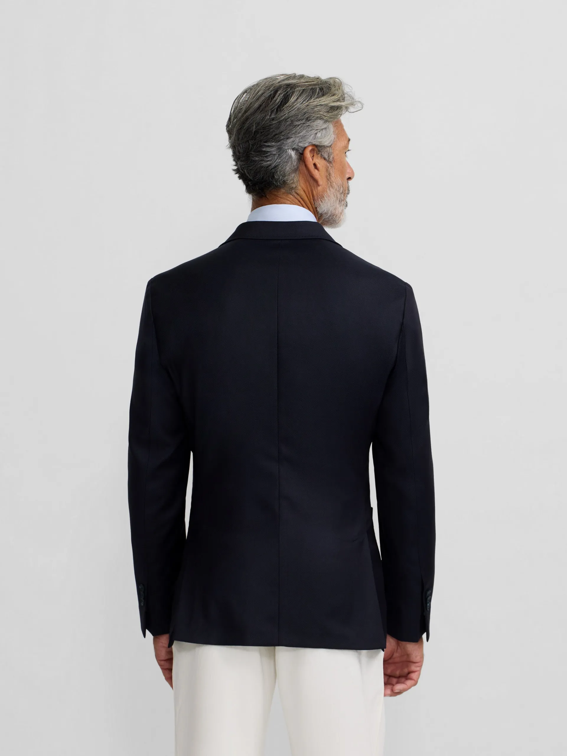 Silbon Formal Y Etiqueta·Americanas-Americana strech cruzada azul marino Azul marino