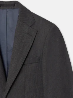 Silbon Formal Y Etiqueta·Trajes-Americana traje clasico espiga Gris