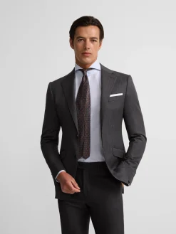 Silbon Formal Y Etiqueta·Trajes-Americana traje clasico espiga Gris