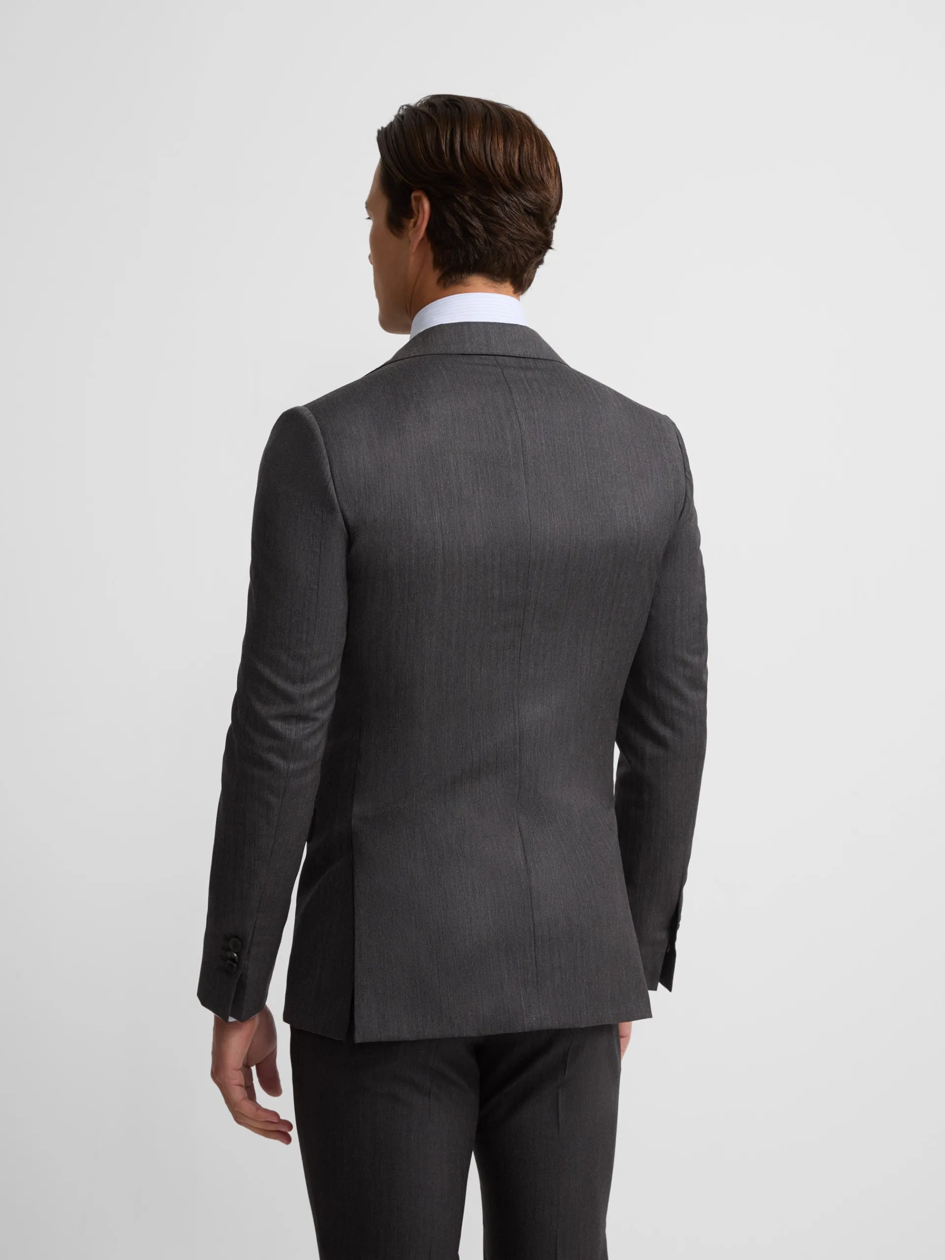Silbon Formal Y Etiqueta·Trajes-Americana traje clasico espiga Gris