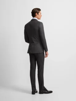 Silbon Formal Y Etiqueta·Trajes-Americana traje clasico espiga Gris