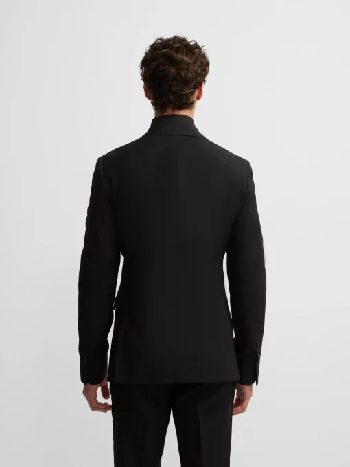 Silbon Formal Y Etiqueta·Trajes-Americana traje clasico Negro