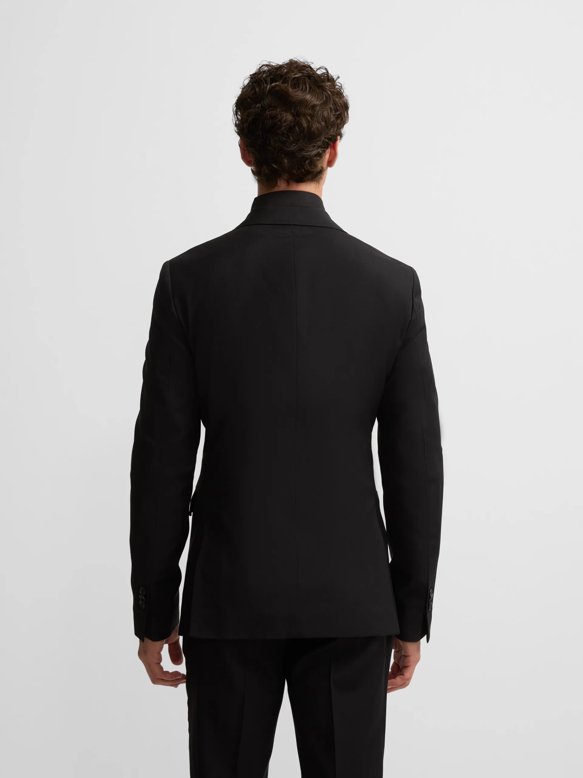 Silbon Formal Y Etiqueta·Trajes-Americana traje clasico Negro