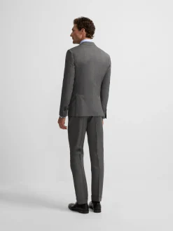 Silbon Formal Y Etiqueta·Trajes-Americana traje clasico principe de gales Gris