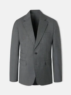 Silbon Formal Y Etiqueta·Trajes-Americana traje clasico principe de gales Gris