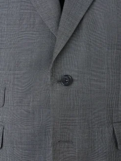 Silbon Formal Y Etiqueta·Trajes-Americana traje clasico principe de gales Gris