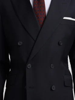 Silbon Formal Y Etiqueta·Trajes-Americana traje cruzado stretch azul marino Azul marino