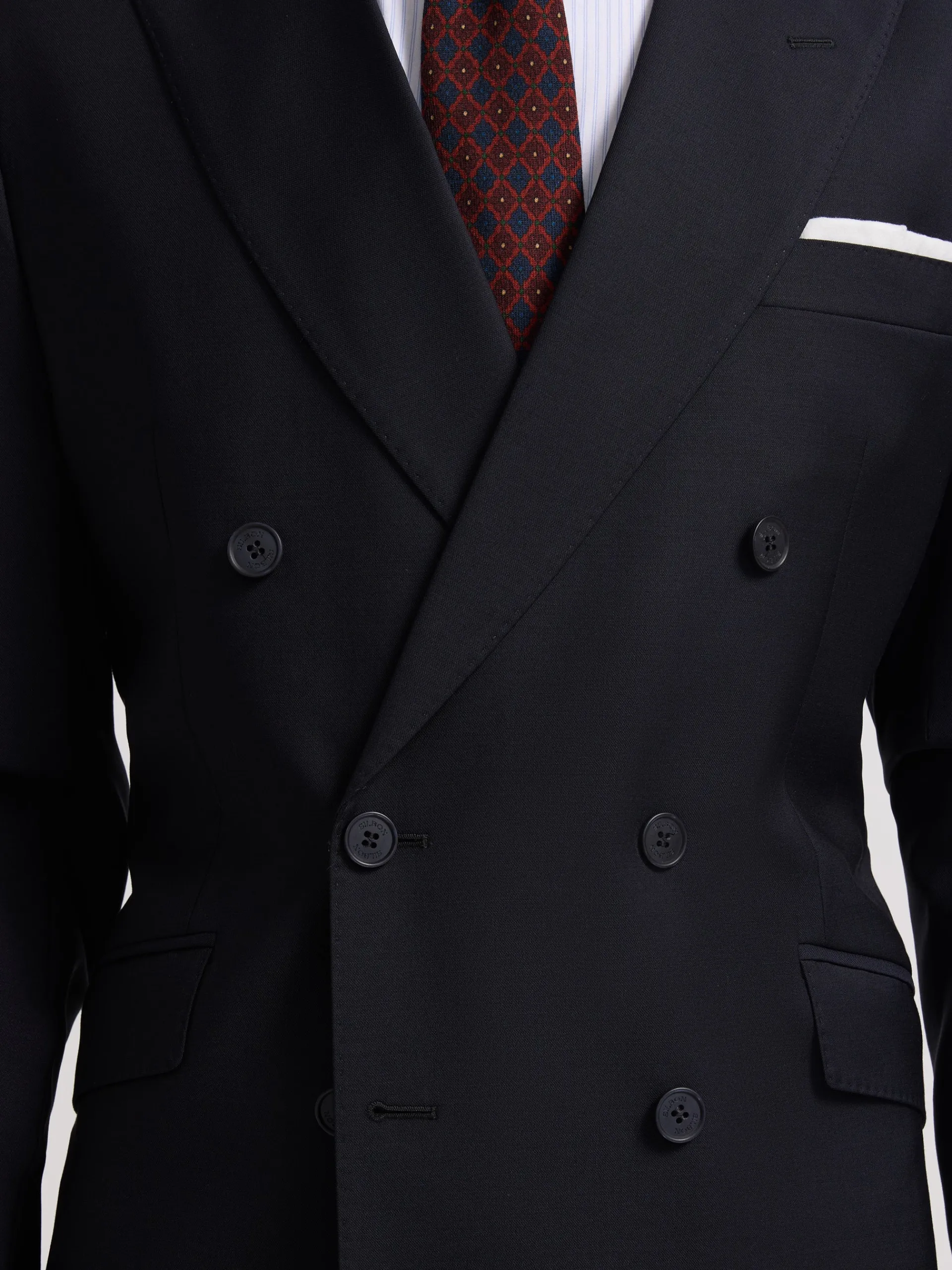 Silbon Formal Y Etiqueta·Trajes-Americana traje cruzado stretch azul marino Azul marino