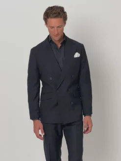 Silbon Formal Y Etiqueta·Trajes-Americana traje cruzado stretch navy Azul marino