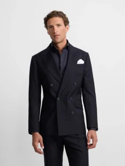 Silbon Formal Y Etiqueta·Trajes-Americana traje cruzado stretch navy Azul marino