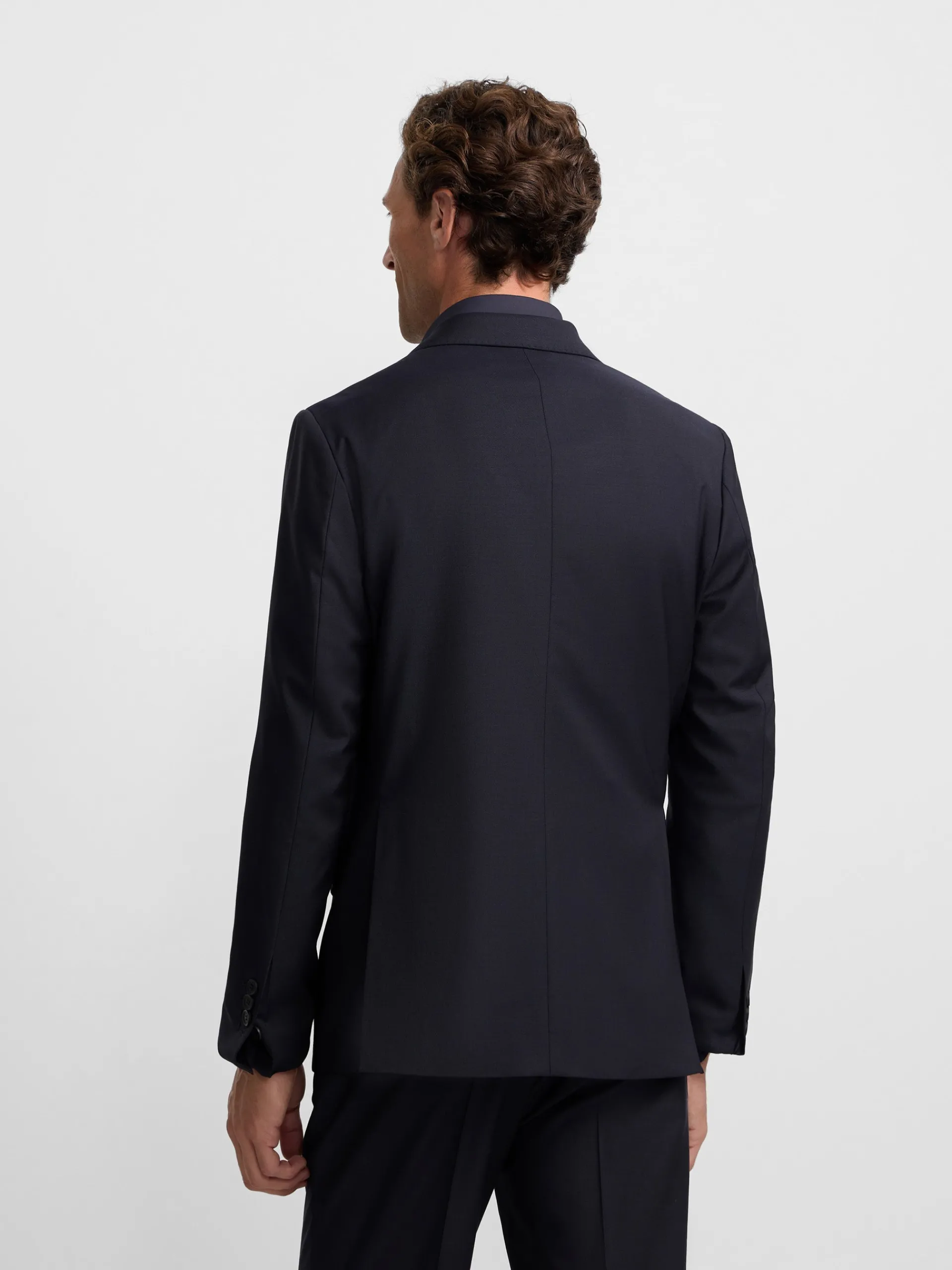 Silbon Formal Y Etiqueta·Trajes-Americana traje cruzado stretch navy Azul marino
