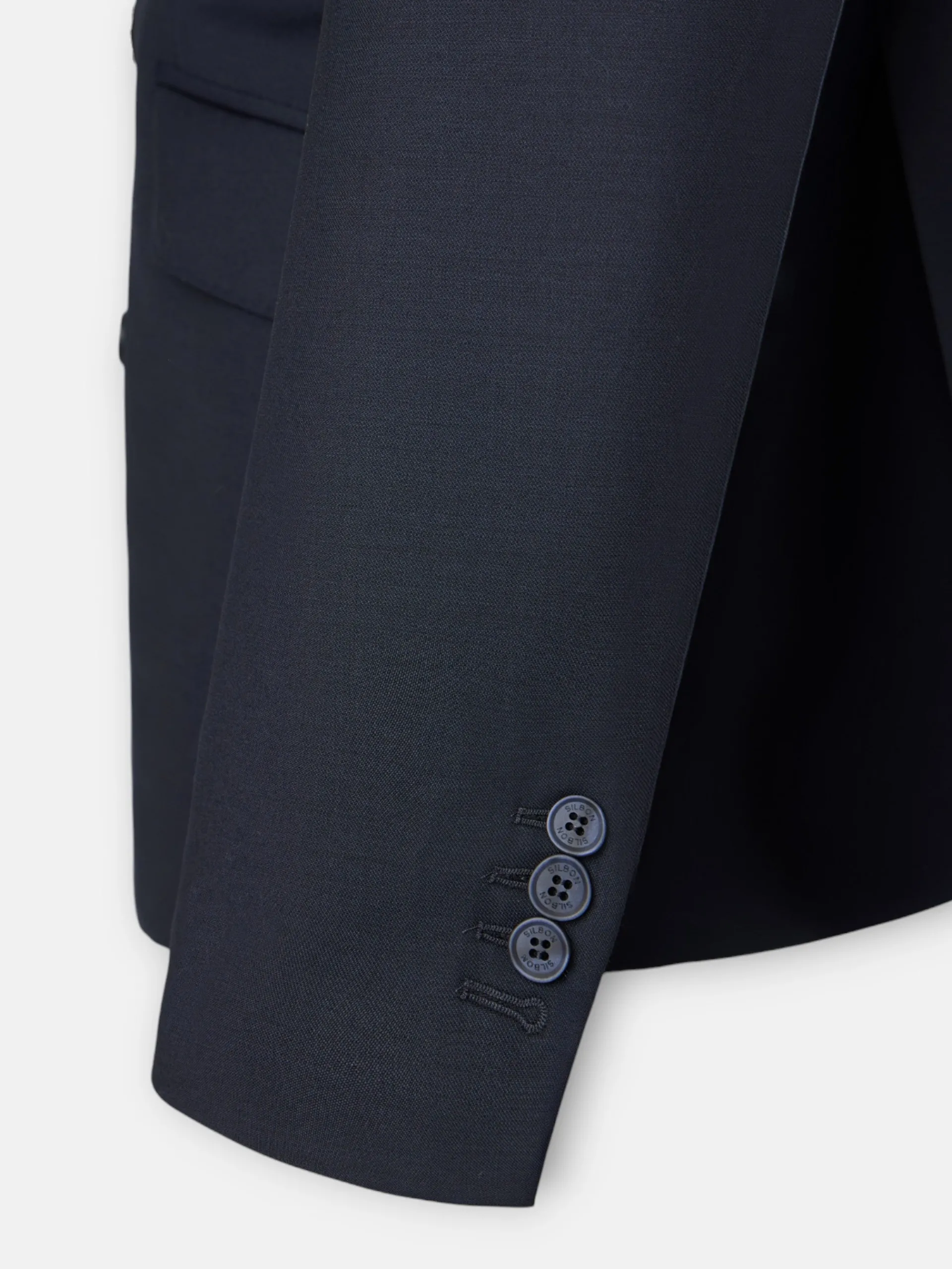 Silbon Formal Y Etiqueta·Trajes-Americana traje cruzado stretch navy Azul marino