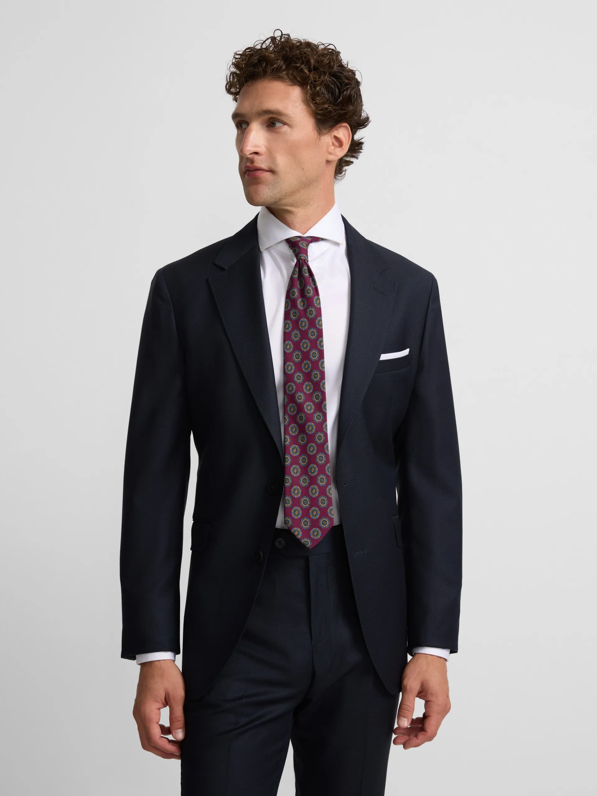 Silbon Formal Y Etiqueta·Trajes-Americana traje estructura azul marino Azul marino